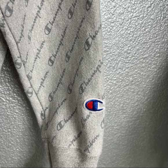 Champion Women's Printed Reverse Weave Crewneck Sweatshirt - Picture 3 of 6